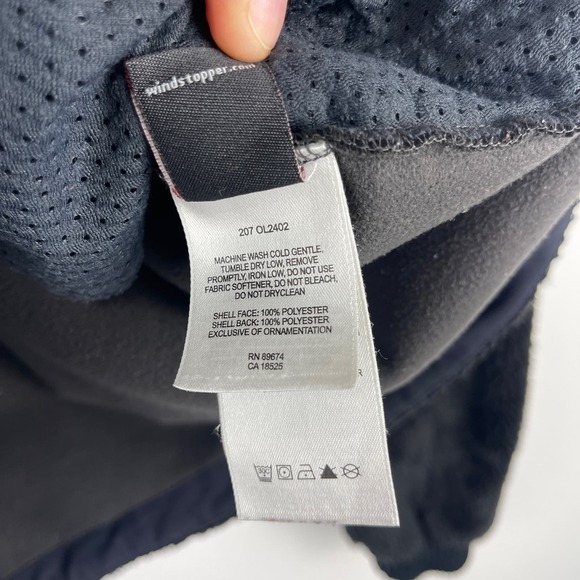 Mountain Hardware Black High Pile Fleece Wind Stopper Gore Zip Jacket Wms Medium - Picture 6 of 11